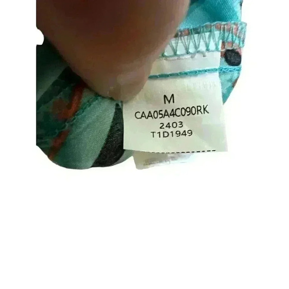 - CUPSHE Tropical Plunge Halter Tie Up Maxi Dress Size M, NWT - Picture 8 of 8